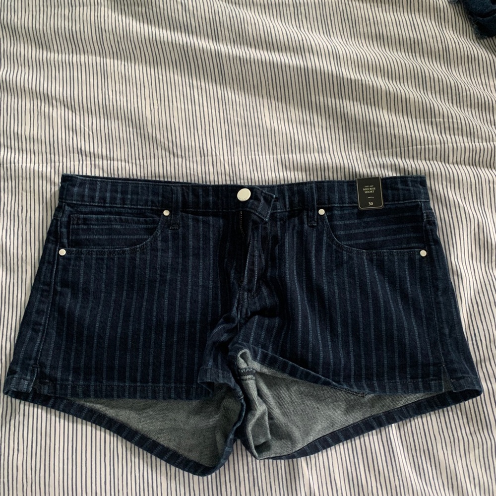Abercrombie and Fitch Pinstripe Shorts